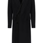 Alexander mcqueen trompe l'oeil double-breasted coat