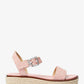 Richie Logo Platform Espadrille Sandal