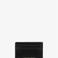 Jet Set Lizard Embossed Leather Card Case