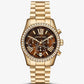 Lexington Pavé Gold-Tone Watch