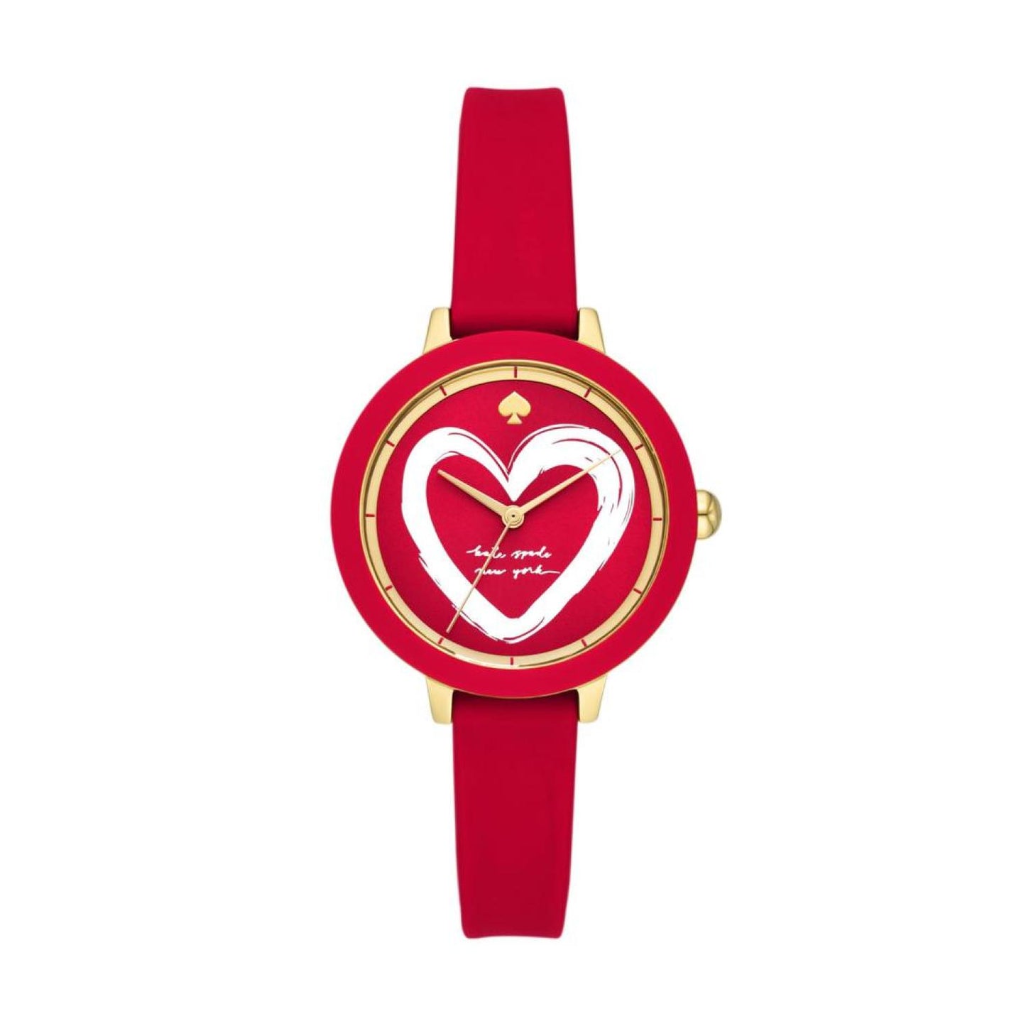 Park Row Red Silicone Watch - KSW1819