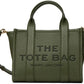 Khaki 'The Leather Small' Tote