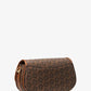 Mila Medium Empire Signature Logo Messenger Bag