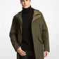 Water Resistant Hooded Parka