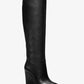 Isra Leather Wedge Boot