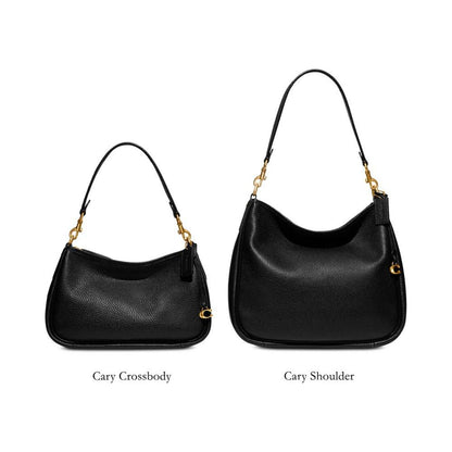 Coated Canvas Signature Cary Shoulder Bag