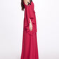 Jewel Neck Kaftan Gown