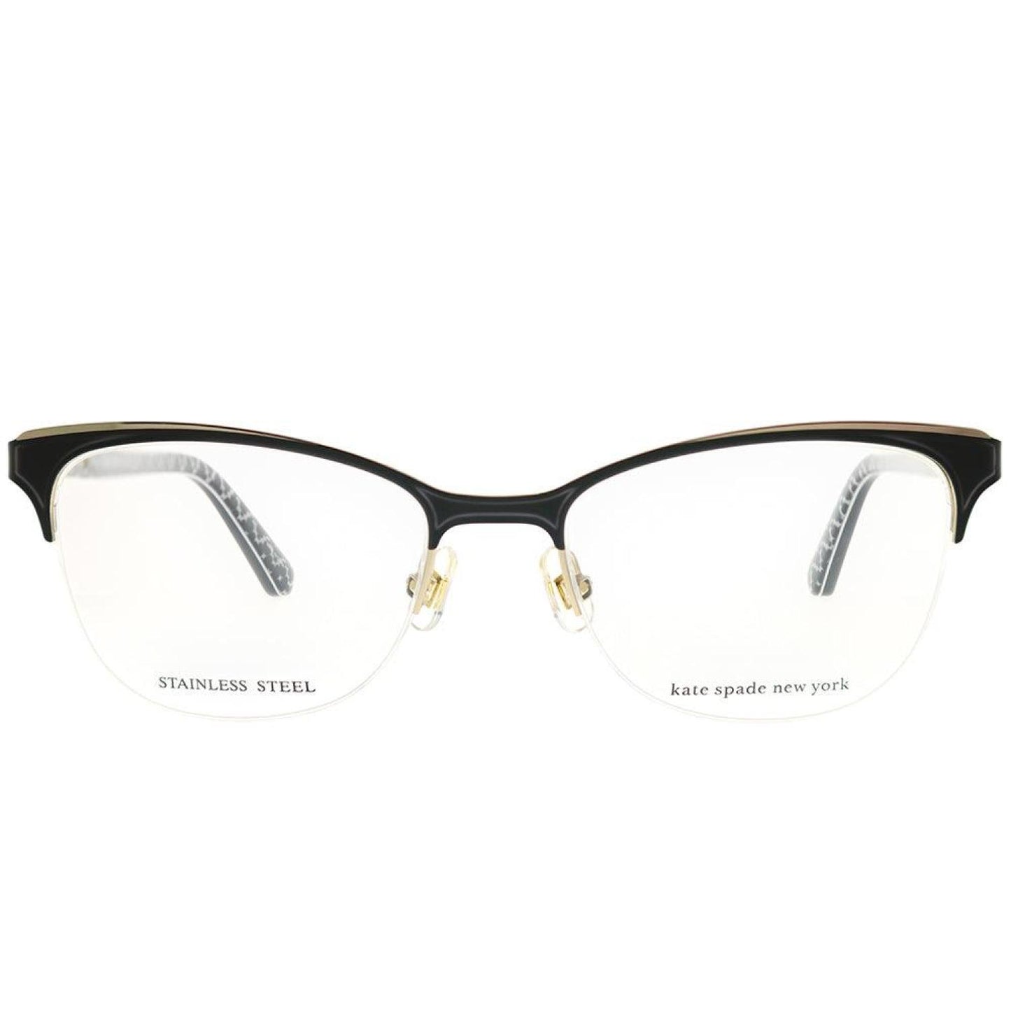 Kate Spade  KS Brieana 807 50mm Womens Semi-Rimless Eyeglasses 50mm