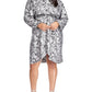 Plus Womens Paisley Knee-Length Cocktail and Party Dress