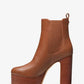 Natasha Leather Platform Boot