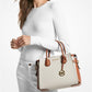 Mercer Medium Logo and Leather Belted Satchel