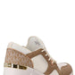 Michael Kors Logo Monogram Lace Up Sneakers