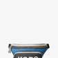 Cooper Embroidered Two-Tone Logo and Leather Belt Bag