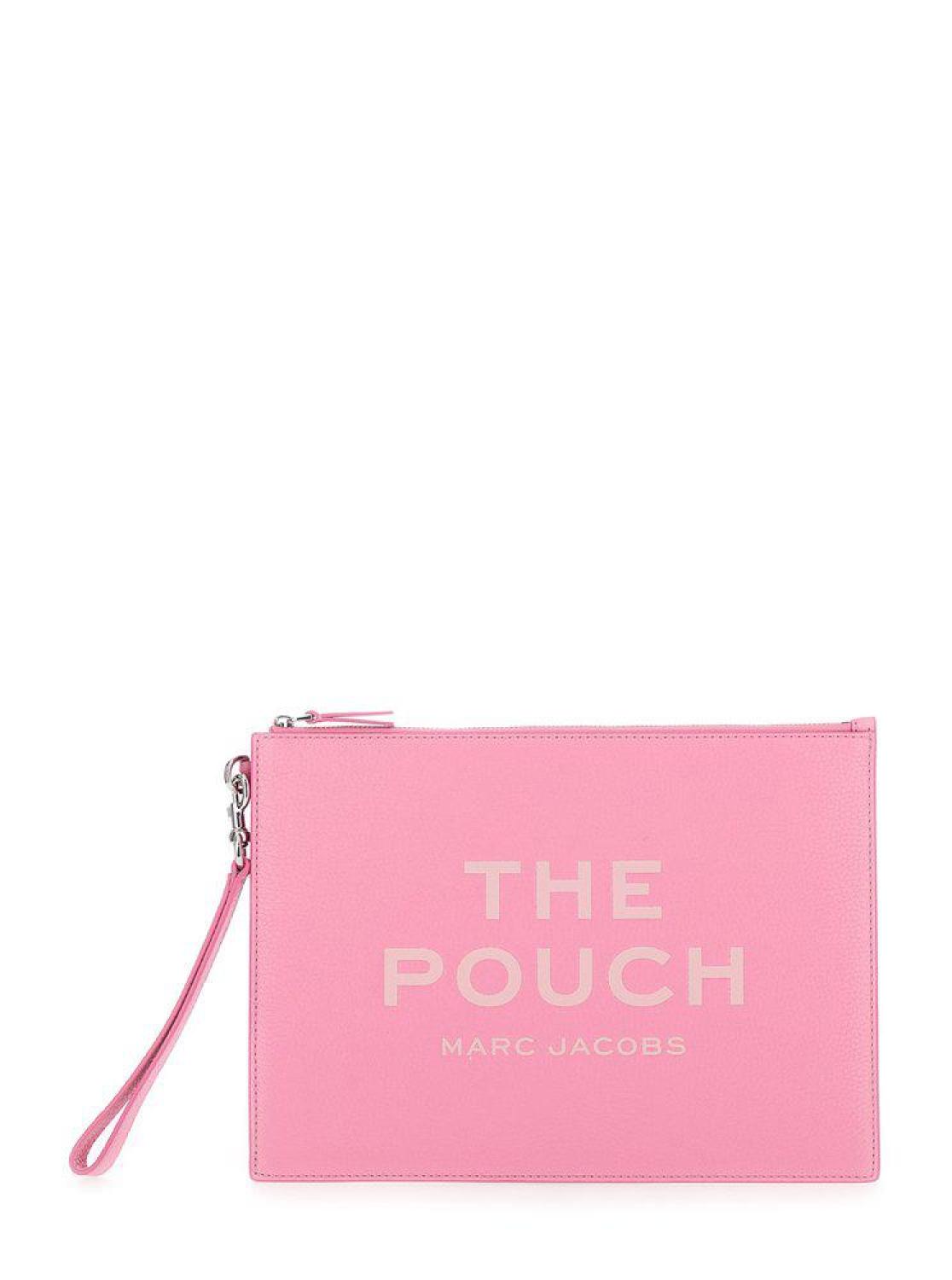 Marc Jacobs The Large Logo Debossed Pouch