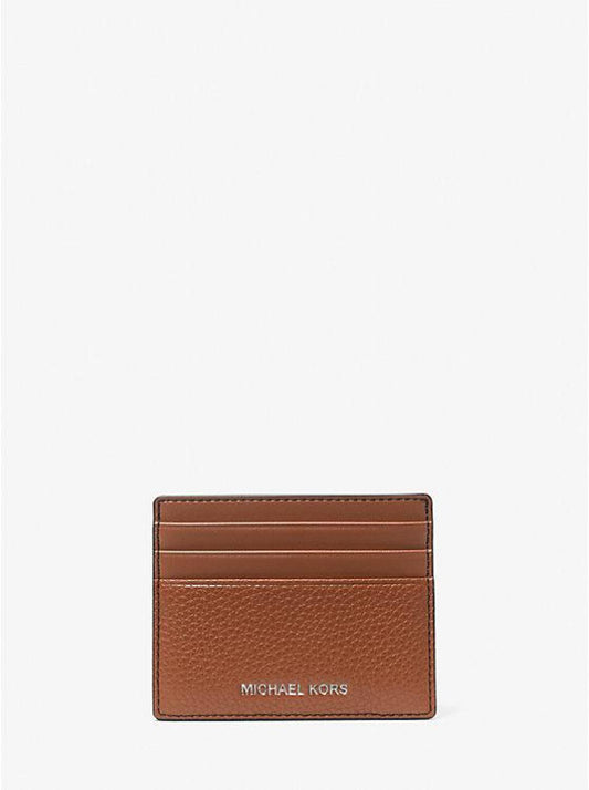 Cooper Pebbled Leather Tall Card Case