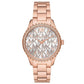 Women's Layton Rose Gold-Tone Stainless Steel Bracelet Watch 38mm