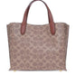 Coach Willow 24 Monogram Pattern Tote Bag