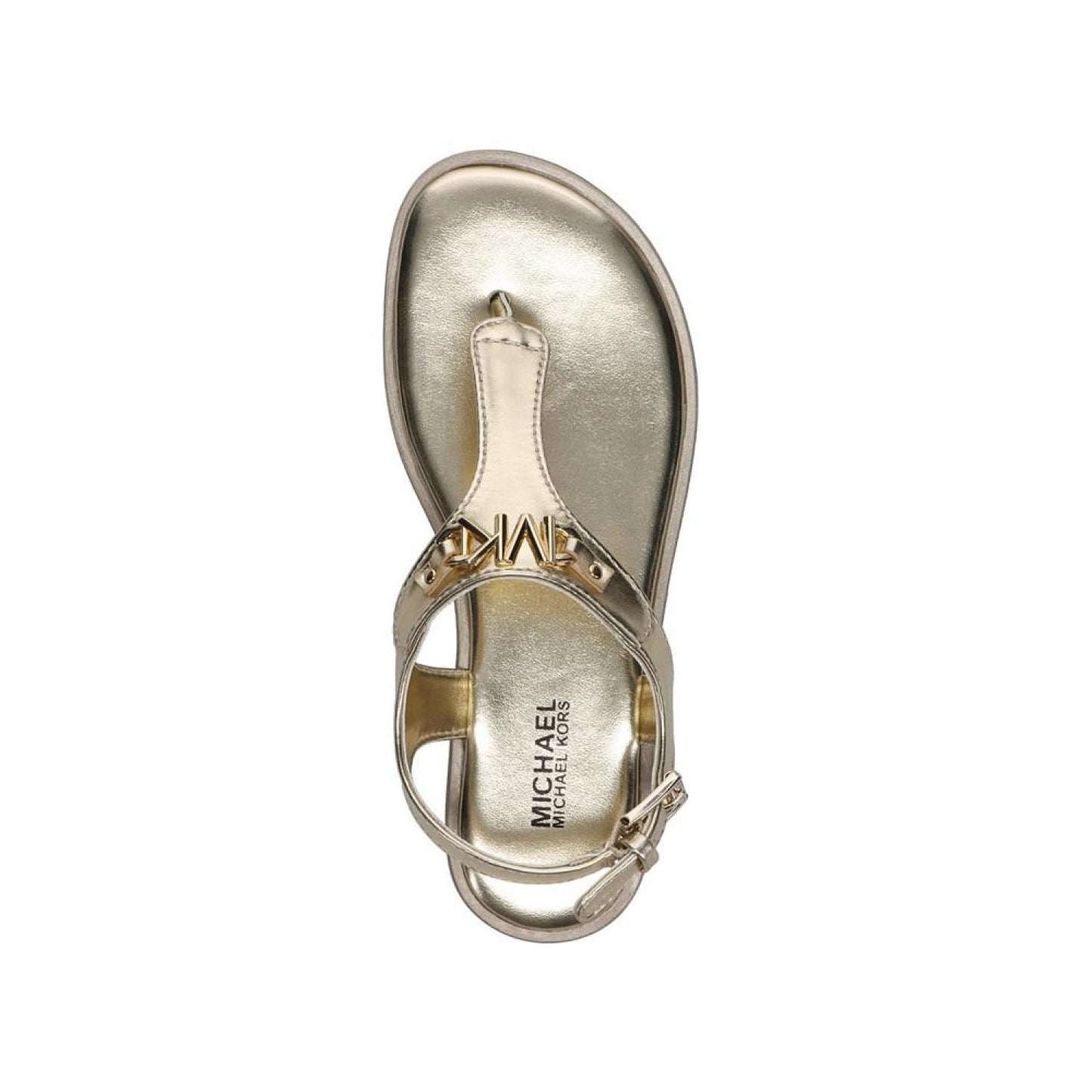 Little Girls Buckle Closure Toe Thong Sandals