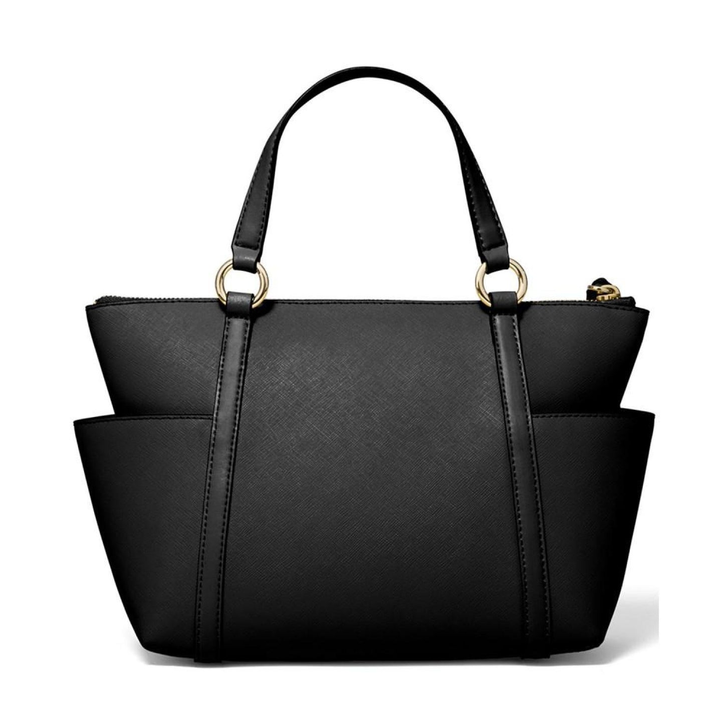 Sullivan Small Convertible Top Zip Leather Tote