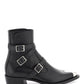 Alexander mcqueen 'punk' boots with three buckles