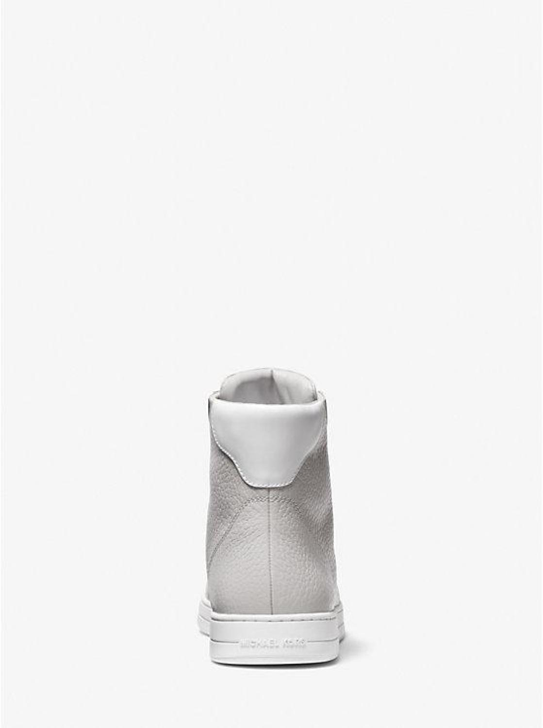 Keating Pebbled Leather High-Top Sneaker