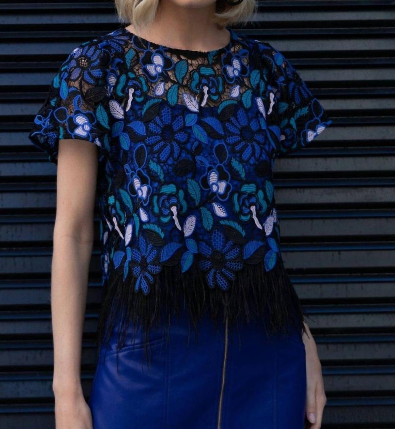 Arlen Top In Bellrose