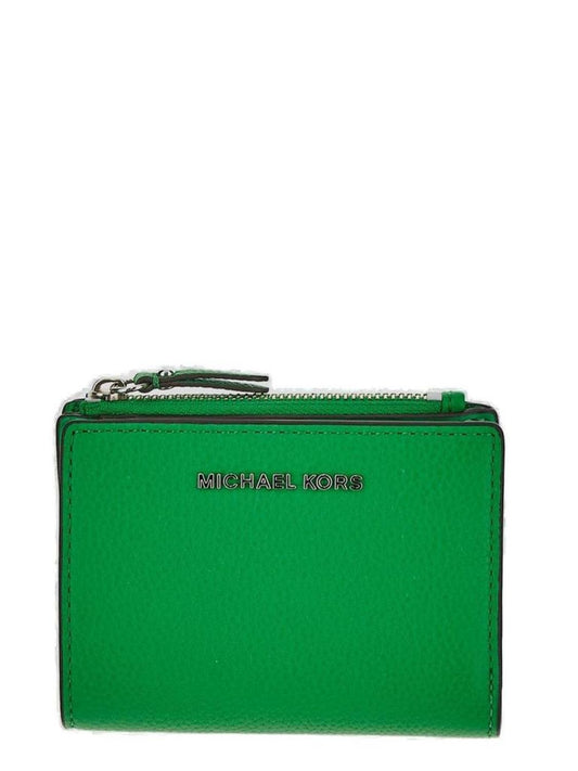 Michael Kors Logo Lettering Zipped Wallet