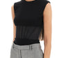 Alexander mcqueen hybrid bodysuit