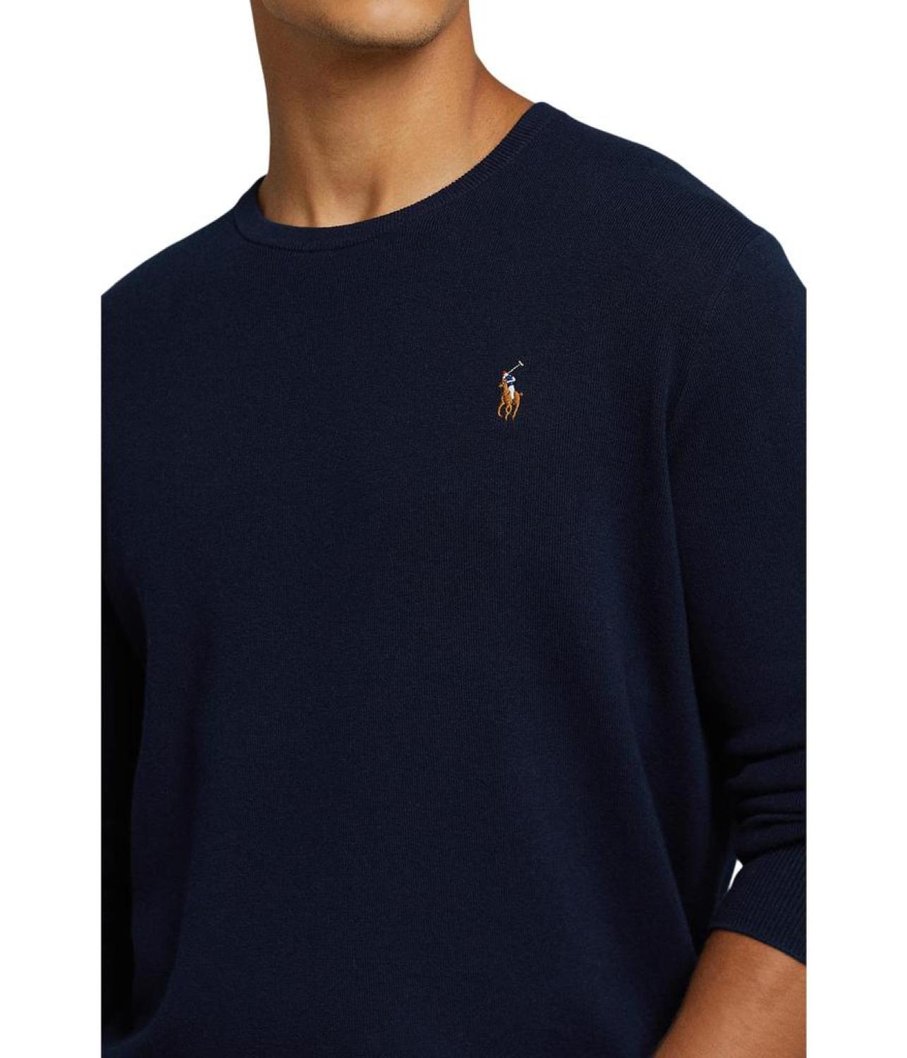 Cotton Crew Neck Sweater