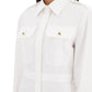 Alexander mcqueen shirt dress in poplin