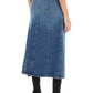 Alexander mcqueen denim skirt with cut out