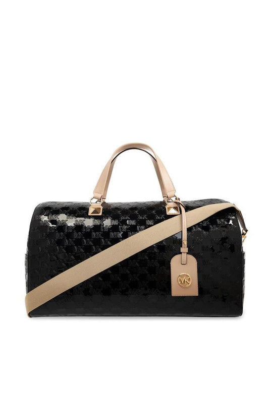 Michael Michael Kors Grayson Extra-Large Logo Embossed Weekender Bag