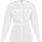 Alexander mcqueen poplin shirt