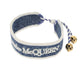 Alexander mcqueen embroidered bracelet