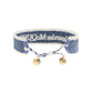 Alexander mcqueen embroidered bracelet