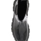 Alexander mcqueen shiny leather chelsea boots