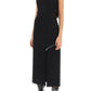 Alexander mcqueen midi sheath dress with convertible panel