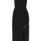 Alexander mcqueen midi sheath dress with convertible panel