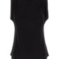 Michael Michael Kors Crewneck Pleated Sleeveless Top