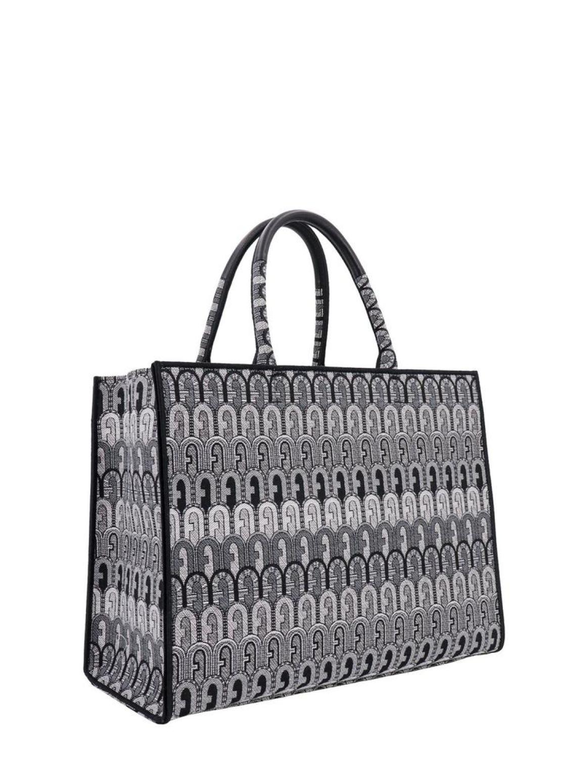 Furla Opportunity Jacquard Top Handle Bag