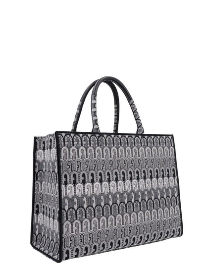 Furla Opportunity Jacquard Top Handle Bag