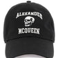 Alexander mcqueen embroidered logo baseball cap