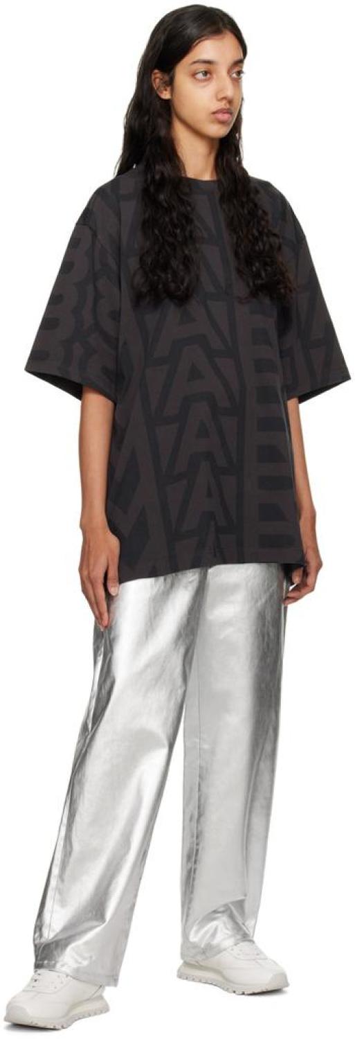 Gray 'The Monogram' Big T-Shirt
