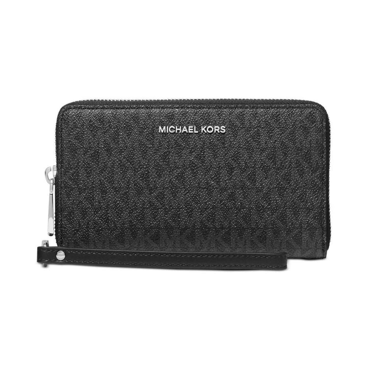 Logo Jet Set Flat Multifunction Phone Case