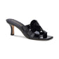 Tillie "C" Emblem Kitten Heel Dress Sandals