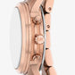 Runway Rose Gold-Tone Wrap Watch