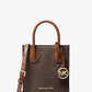 Mercer Extra-Small Logo and Leather Crossbody Bag