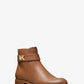 Jilly Faux Pebbled Leather Ankle Boot