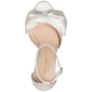 Women's Bridal Satin Evening Dress Heels
