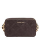 Michael Kors Logo Plaque Zipped Crossbody Bag